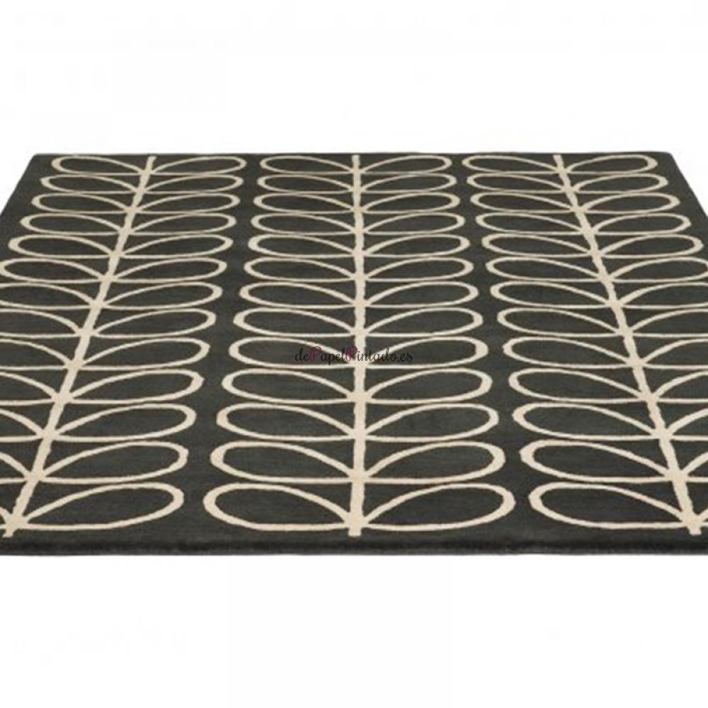 Alfombra ORLA KIELY LANA LINEAR STEM SLATE 120X180-2